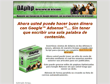 Tablet Screenshot of daphp.colomred.net